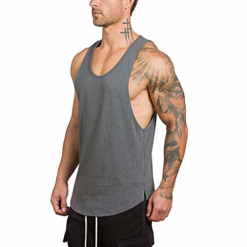 mens tank tops workout shirts bodybuilding stringer tank top sleeveless fitness vest (gray(no print no hooded), x-large)
mens tank tops workout shirts bodybuilding stringer tank top sleeveless fitness vest (gray(no print no hooded), x-large)