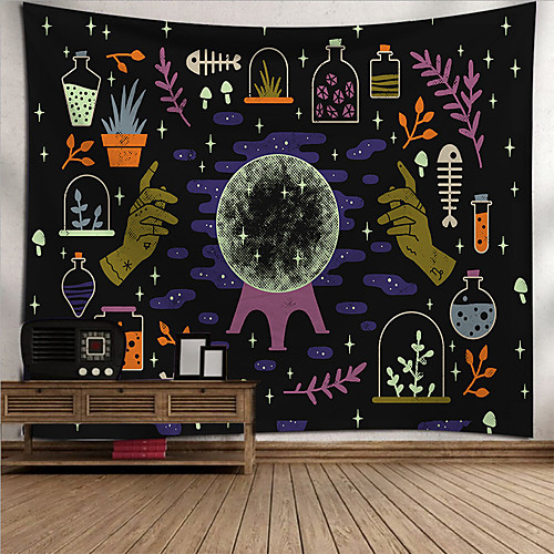Wall Tapestry Art Decor Blanket Curtain Picnic Tablecloth Hanging Home Bedroom Living Room Dorm Decoration Polyester Magic Hand Magic Ball Lab
Wall Tapestry Art Decor Blanket Curtain Picnic Tablecloth Hanging Home Bedroom Living Room Dorm Decoration Polyester Magic Hand Magic Ball Lab
