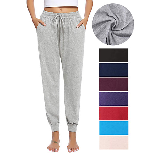Women's High Waist Yoga Pants Sweatpants Jogger Pants Side Pockets Elastic Waistband Breathable Moisture Wicking Black Blue Purple Cotton Yoga Fitness Gym Workout Plus Size Sports Activewear High
Women's High Waist Yoga Pants Sweatpants Jogger Pants Side Pockets Elastic Waistband Breathable Moisture Wicking Black Blue Purple Cotton Yoga Fitness Gym Workout Plus Size Sports Activewear High
