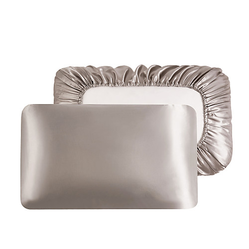 Luxury Satin Pillowcase for Hair Standard Satin Pillowcase with Elastic Band, Pillowcase Set of 2
Luxury Satin Pillowcase for Hair Standard Satin Pillowcase with Elastic Band, Pillowcase Set of 2
