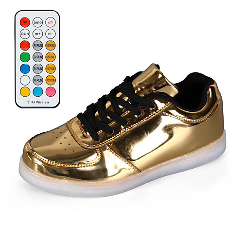 Unisex Sneakers Casual USB Charging Daily Walking Shoes PU Synthetics Breathable Remote Control Non-slipping White Black Gold Fall Spring
Unisex Sneakers Casual USB Charging Daily Walking Shoes PU Synthetics Breathable Remote Control Non-slipping White Black Gold Fall Spring