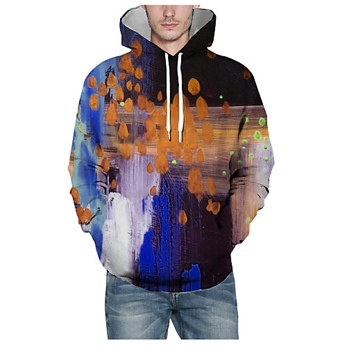 Men's Pullover Hoodie Sweatshirt Graphic 3D Daily 3D Print Basic Hoodies Sweatshirts Rainbow
Men's Pullover Hoodie Sweatshirt Graphic 3D Daily 3D Print Basic Hoodies Sweatshirts Rainbow