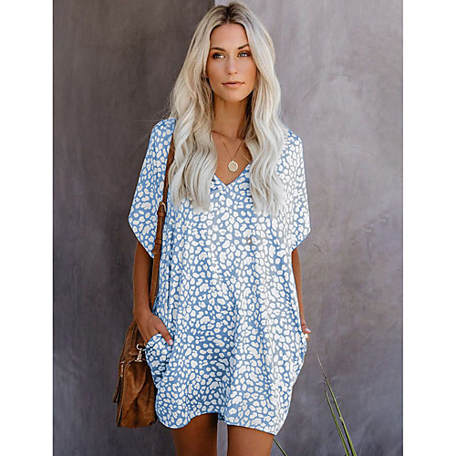 Women's Shift Dress Short Mini Dress Green Light Blue Short Sleeve Solid Color Geometric Print Summer V Neck Casual 2021 S M L XL
Women's Shift Dress Short Mini Dress Green Light Blue Short Sleeve Solid Color Geometric Print Summer V Neck Casual 2021 S M L XL