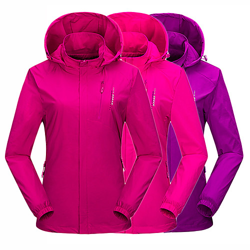 Wolfcavalry Women's Hoodie Jacket Hiking Jacket Hiking Windbreaker Winter Outdoor Solid Color Waterproof Windproof Breathable Warm Jacket Top Camping / Hiking Hunting Fishing Violet Red Fuchsia
Wolfcavalry Women's Hoodie Jacket Hiking Jacket Hiking Windbreaker Winter Outdoor Solid Color Waterproof Windproof Breathable Warm Jacket Top Camping / Hiking Hunting Fishing Violet Red Fuchsia