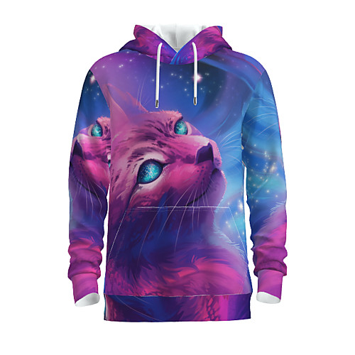 Men's Pullover Hoodie Sweatshirt Graphic Animal Daily 3D Print Basic Hoodies Sweatshirts Purple
Men's Pullover Hoodie Sweatshirt Graphic Animal Daily 3D Print Basic Hoodies Sweatshirts Purple