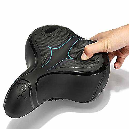comfortable wide bike seat bicycle saddle memory foam padded soft bike cushion for indoor/outdoor bikes city bikes, mountain bike
comfortable wide bike seat bicycle saddle memory foam padded soft bike cushion for indoor/outdoor bikes city bikes, mountain bike