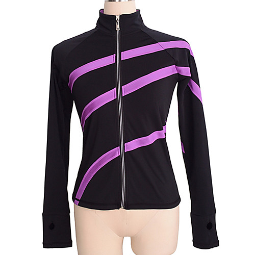 Figure Skating Fleece Jacket Women's Girls' Ice Skating Jacket Top Purple Stretchy Training Skating Wear Warm Patchwork Long Sleeve Ice Skating Winter Sports Figure Skating / Kids
Figure Skating Fleece Jacket Women's Girls' Ice Skating Jacket Top Purple Stretchy Training Skating Wear Warm Patchwork Long Sleeve Ice Skating Winter Sports Figure Skating / Kids