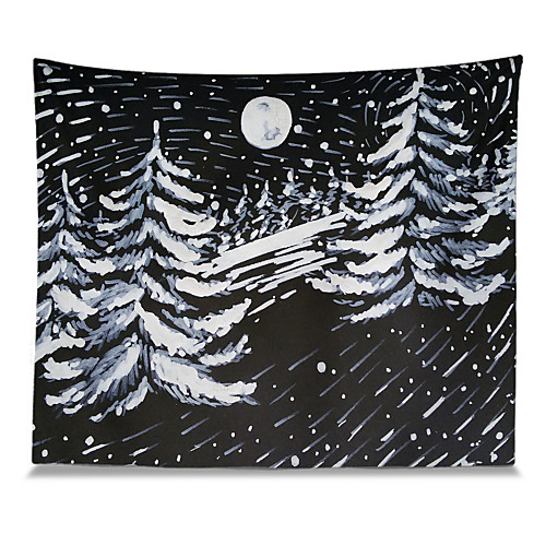 Wall Tapestry Art Decor Blanket Curtain Picnic Tablecloth Hanging Home Bedroom Living Room Dorm Decoration Polyester Rain And Snow Trees Views
Wall Tapestry Art Decor Blanket Curtain Picnic Tablecloth Hanging Home Bedroom Living Room Dorm Decoration Polyester Rain And Snow Trees Views