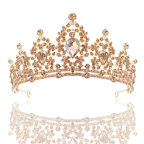 Crystal / Alloy Tiaras with Crystal / Rhinestone 1 Piece Wedding / Special Occasion Headpiece
Crystal / Alloy Tiaras with Crystal / Rhinestone 1 Piece Wedding / Special Occasion Headpiece