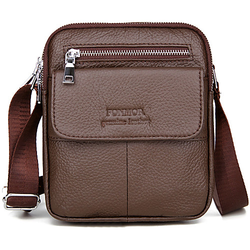 Men's Bags Cowhide Shoulder Messenger Bag Crossbody Bag Zipper Daily Holiday MessengerBag Black Brown
Men's Bags Cowhide Shoulder Messenger Bag Crossbody Bag Zipper Daily Holiday MessengerBag Black Brown