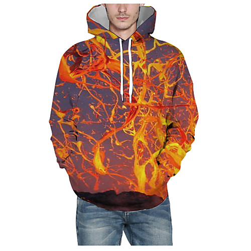 Men's Pullover Hoodie Sweatshirt Graphic 3D Daily 3D Print Basic Hoodies Sweatshirts Orange
Men's Pullover Hoodie Sweatshirt Graphic 3D Daily 3D Print Basic Hoodies Sweatshirts Orange