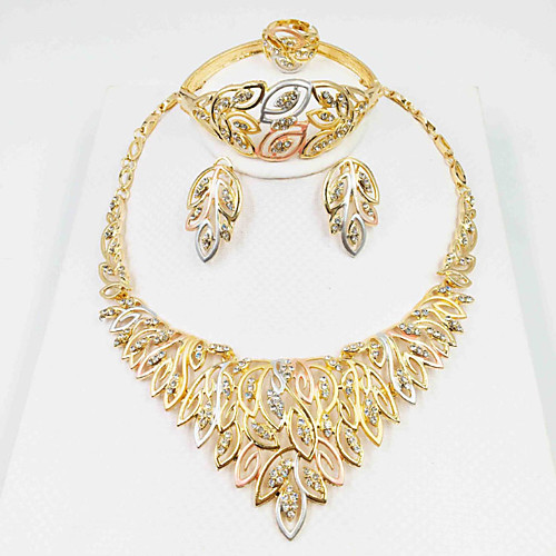 Women's Clear Synthetic Diamond Bridal Jewelry Sets Simple Basic Elegant Earrings Jewelry Light Yellow / Dark Yellow / Yellow For Wedding Engagement 1 set
Women's Clear Synthetic Diamond Bridal Jewelry Sets Simple Basic Elegant Earrings Jewelry Light Yellow / Dark Yellow / Yellow For Wedding Engagement 1 set