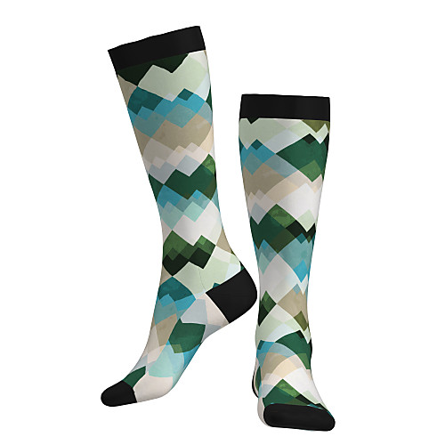 Compression Socks Long Socks Over the Calf Socks Athletic Sports Socks Cycling Socks Men's Women's Bike / Cycling Breathable Soft Comfortable 1 Pair Geometic Cotton Green M L / Stretchy
Compression Socks Long Socks Over the Calf Socks Athletic Sports Socks Cycling Socks Men's Women's Bike / Cycling Breathable Soft Comfortable 1 Pair Geometic Cotton Green M L / Stretchy