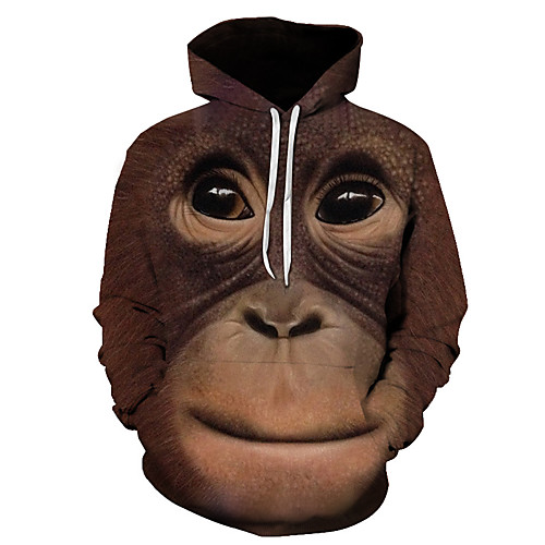 Men's Plus Size Pullover Hoodie Sweatshirt Graphic Animal Hooded Going out Club 3D Print Basic Casual Hoodies Sweatshirts Long Sleeve Brown
Men's Plus Size Pullover Hoodie Sweatshirt Graphic Animal Hooded Going out Club 3D Print Basic Casual Hoodies Sweatshirts Long Sleeve Brown