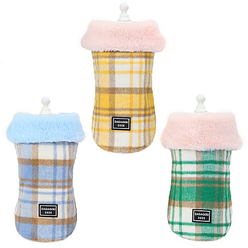 Dog Cat Coat Solid Colored Casual / Daily Winter Dog Clothes Puppy Clothes Dog Outfits Yellow Blue Green Costume for Girl and Boy Dog Polyester S M L XL XXL
Dog Cat Coat Solid Colored Casual / Daily Winter Dog Clothes Puppy Clothes Dog Outfits Yellow Blue Green Costume for Girl and Boy Dog Polyester S M L XL XXL