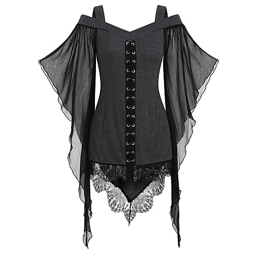 Women's Chiffon Dress Short Mini Dress Black Purple Green Gray Sleeveless Solid Color Patchwork Fall Off Shoulder Hot Sexy Halloween 2021 S M L XXL
Women's Chiffon Dress Short Mini Dress Black Purple Green Gray Sleeveless Solid Color Patchwork Fall Off Shoulder Hot Sexy Halloween 2021 S M L XXL