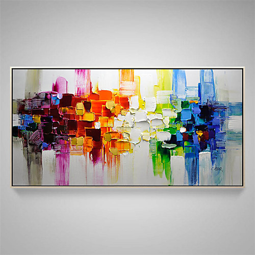 Oil Painting Hand Painted Horizontal Panoramic Abstract Still Life Modern Rolled Canvas (No Frame)
Oil Painting Hand Painted Horizontal Panoramic Abstract Still Life Modern Rolled Canvas (No Frame)