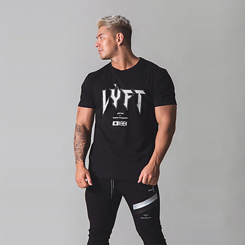 Men's Short Sleeve Running Shirt Tee Tshirt Top Street Athleisure Summer Cotton Moisture Wicking Breathable Soft Fitness Gym Workout Running Jogging Sportswear Normal White Black Red Navy Blue
Men's Short Sleeve Running Shirt Tee Tshirt Top Street Athleisure Summer Cotton Moisture Wicking Breathable Soft Fitness Gym Workout Running Jogging Sportswear Normal White Black Red Navy Blue