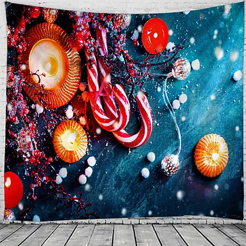 Christmas Wall Tapestry Art Decor Blanket Curtain Picnic Tablecloth Hanging Home Bedroom Living Room Dorm Decoration Polyester Candle
Christmas Wall Tapestry Art Decor Blanket Curtain Picnic Tablecloth Hanging Home Bedroom Living Room Dorm Decoration Polyester Candle