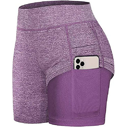 womens bike shorts, teen girls athletic workout running yoga short pants gym tennis skirts with pockets casual lounge elastic breathable quick dry clothes purple l
womens bike shorts, teen girls athletic workout running yoga short pants gym tennis skirts with pockets casual lounge elastic breathable quick dry clothes purple l