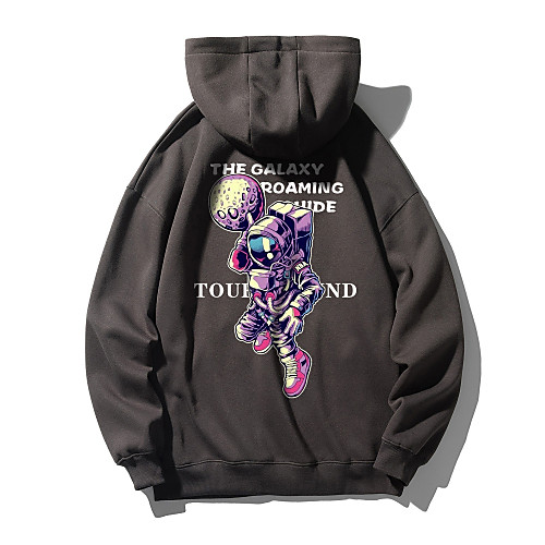 Men's Pullover Hoodie Sweatshirt Graphic Text Astronaut Daily Other Prints Basic Hoodies Sweatshirts Black Blue Green
Men's Pullover Hoodie Sweatshirt Graphic Text Astronaut Daily Other Prints Basic Hoodies Sweatshirts Black Blue Green