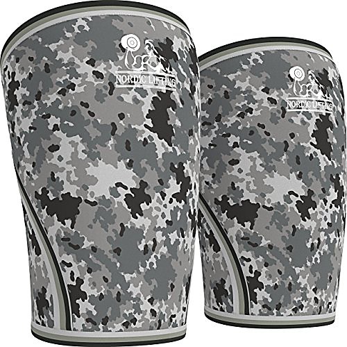 knee sleeves (1 pair) support & compression for the best squats, 7mm neoprene - by (camo grey, xs)
knee sleeves (1 pair) support & compression for the best squats, 7mm neoprene - by (camo grey, xs)