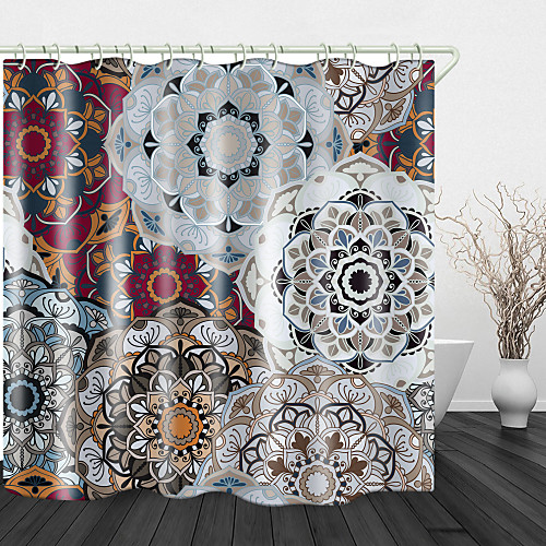 Big flower Print Waterproof Fabric Shower Curtain for Bathroom Home Decor Covered Bathtub Curtains Liner Includes with Hooks
Big flower Print Waterproof Fabric Shower Curtain for Bathroom Home Decor Covered Bathtub Curtains Liner Includes with Hooks
