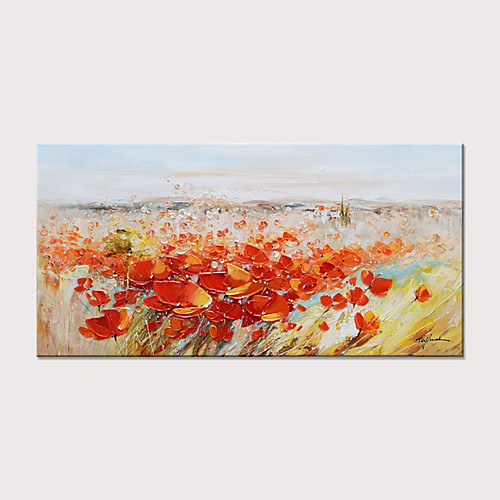 Oil Painting Hand Painted - Abstract Floral / Botanical Modern Rolled Canvas (No Frame)
Oil Painting Hand Painted - Abstract Floral / Botanical Modern Rolled Canvas (No Frame)