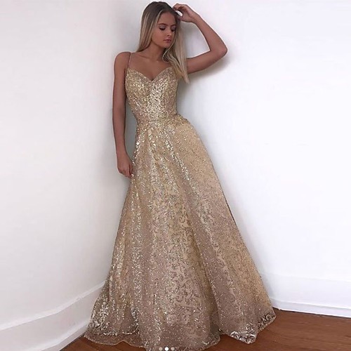 Women's Strap Dress Maxi long Dress Gold Sleeveless Solid Color Backless Sequins Patchwork Fall V Neck Hot Sexy 2021 S M L XL
Women's Strap Dress Maxi long Dress Gold Sleeveless Solid Color Backless Sequins Patchwork Fall V Neck Hot Sexy 2021 S M L XL