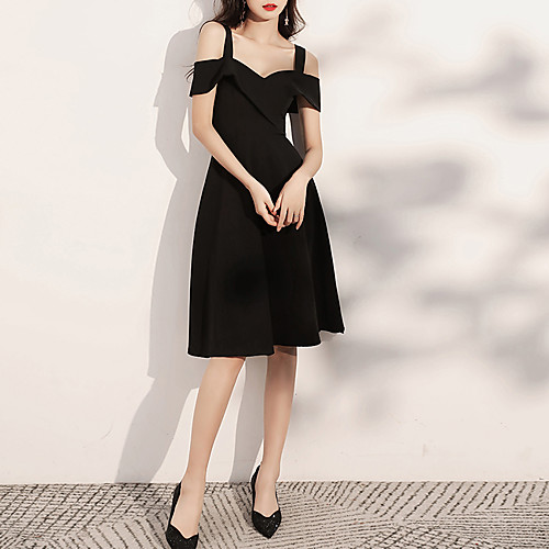 A-Line Minimalist Sexy Homecoming Cocktail Party Dress Off Shoulder Short Sleeve Knee Length Spandex with Sleek 2021
A-Line Minimalist Sexy Homecoming Cocktail Party Dress Off Shoulder Short Sleeve Knee Length Spandex with Sleek 2021