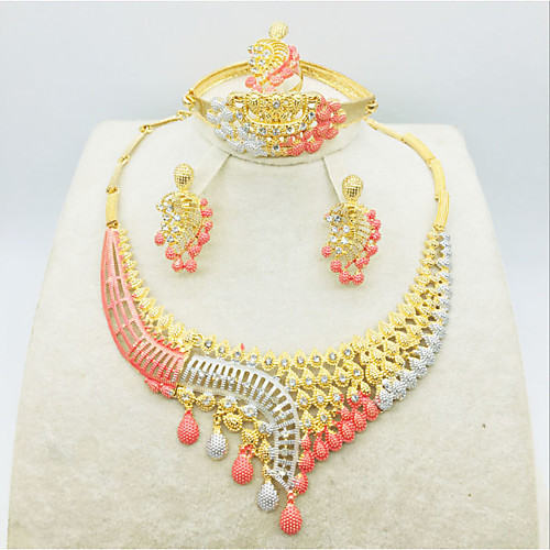 Women's Clear Synthetic Diamond Bridal Jewelry Sets Simple Basic Elegant Earrings Jewelry Light Yellow / Dark Yellow / Yellow For Wedding Engagement 1 set
Women's Clear Synthetic Diamond Bridal Jewelry Sets Simple Basic Elegant Earrings Jewelry Light Yellow / Dark Yellow / Yellow For Wedding Engagement 1 set
