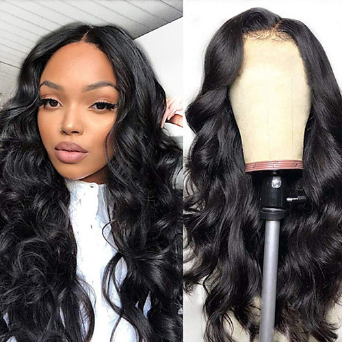 Synthetic Wig Body Wave Asymmetrical Wig Very Long Black Synthetic Hair 28 inch Women's Fashionable Design Exquisite Romantic Black
Synthetic Wig Body Wave Asymmetrical Wig Very Long Black Synthetic Hair 28 inch Women's Fashionable Design Exquisite Romantic Black