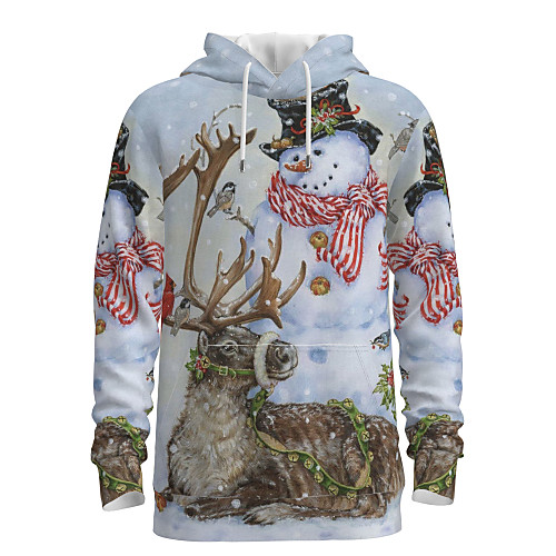 Men's Pullover Hoodie Sweatshirt Graphic 3D Ugly Christmas Daily 3D Print Basic Christmas Hoodies Sweatshirts White
Men's Pullover Hoodie Sweatshirt Graphic 3D Ugly Christmas Daily 3D Print Basic Christmas Hoodies Sweatshirts White
