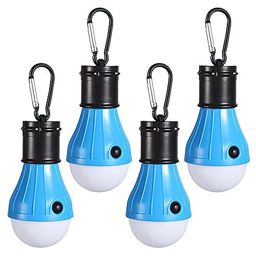 

Camping Lanterns & Tent Lights Waterproof Emitters Waterproof Camping / Hiking / Caving Fishing Fishing Camping Outdoor Set of 4 hooks Carabiner 4 pieces 190g Red hook