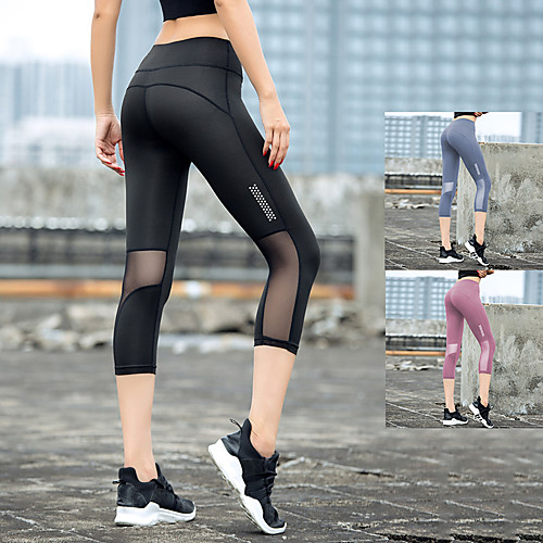 INFLACHI Women's High Waist Running Tights Leggings Compression Pants Running Cropped Tights Athletic 3/4 Tights Base Layer Capris Mesh Elastane Yoga Gym Workout Running Jogging Training Tummy
INFLACHI Women's High Waist Running Tights Leggings Compression Pants Running Cropped Tights Athletic 3/4 Tights Base Layer Capris Mesh Elastane Yoga Gym Workout Running Jogging Training Tummy
