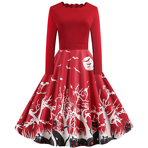 Santa Claus Christmas Dress Women's Adults' Leisure Christmas Christmas Polyester Dress
Santa Claus Christmas Dress Women's Adults' Leisure Christmas Christmas Polyester Dress