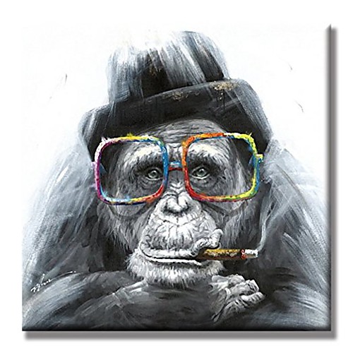 Oil Painting Hand Painted - Abstract Animals Comtemporary Modern Rolled Canvas (No Frame)
Oil Painting Hand Painted - Abstract Animals Comtemporary Modern Rolled Canvas (No Frame)