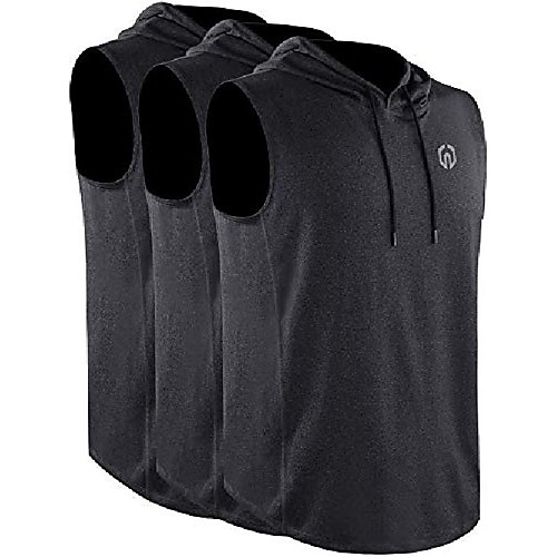 men's 3 pack workout athletic running muscle tank top with hoods,5067,black (grey),us xl,eu 2xl
men's 3 pack workout athletic running muscle tank top with hoods,5067,black (grey),us xl,eu 2xl