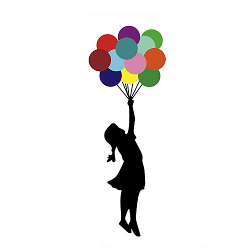 DIY Creative Stickers Little Girls Color Balloon Door PVC Graffiti Wall Stickers 1933cm
DIY Creative Stickers Little Girls Color Balloon Door PVC Graffiti Wall Stickers 1933cm