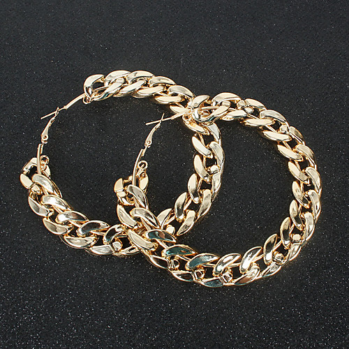 Women's Hoop Earrings Hollow Out Weave Classic Vintage Earrings Jewelry Gold / Silver For Party Bar 1 Pair
Women's Hoop Earrings Hollow Out Weave Classic Vintage Earrings Jewelry Gold / Silver For Party Bar 1 Pair