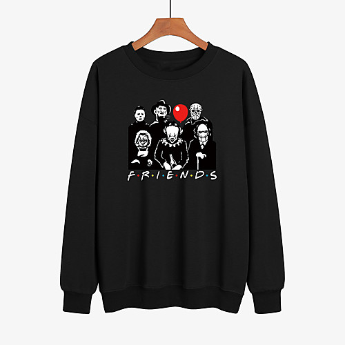 Men's Women's Pullover Sweatshirt Skull Round Neck Halloween Daily Other Prints Basic Halloween Hoodies Sweatshirts Long Sleeve White Black Red
Men's Women's Pullover Sweatshirt Skull Round Neck Halloween Daily Other Prints Basic Halloween Hoodies Sweatshirts Long Sleeve White Black Red