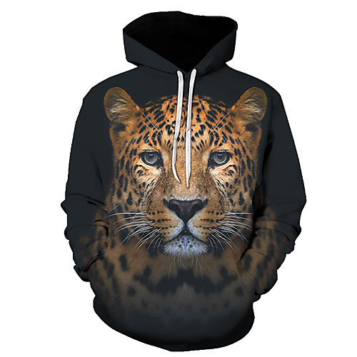 Men's Plus Size Pullover Hoodie Sweatshirt Graphic Animal Hooded Going out Club 3D Print Basic Casual Hoodies Sweatshirts Long Sleeve Brown
Men's Plus Size Pullover Hoodie Sweatshirt Graphic Animal Hooded Going out Club 3D Print Basic Casual Hoodies Sweatshirts Long Sleeve Brown
