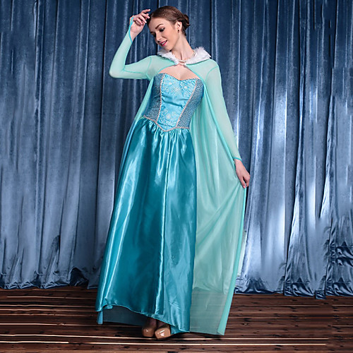Elsa Dress Cosplay Costume Women's Movie Cosplay Cosplay Vacation Dress Halloween Blue Dress Christmas Halloween Carnival Tulle
Elsa Dress Cosplay Costume Women's Movie Cosplay Cosplay Vacation Dress Halloween Blue Dress Christmas Halloween Carnival Tulle