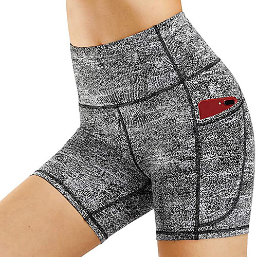 Women's High Waist Compression Shorts Running Tight Shorts Athletic with Phone Pocket Yoga Fitness Running Exercise Tummy Control Butt Lift Breathable Sport Solid Colored Navy White Black Dark Gray
Women's High Waist Compression Shorts Running Tight Shorts Athletic with Phone Pocket Yoga Fitness Running Exercise Tummy Control Butt Lift Breathable Sport Solid Colored Navy White Black Dark Gray