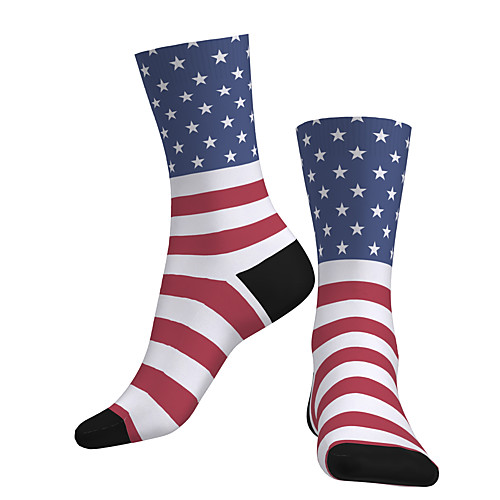 Crew Socks Compression Socks Calf Socks Athletic Sports Socks Cycling Socks Men's Women's Bike / Cycling Breathable Soft Comfortable 1 Pair National Flag Cotton Blue M L XL / Stretchy
Crew Socks Compression Socks Calf Socks Athletic Sports Socks Cycling Socks Men's Women's Bike / Cycling Breathable Soft Comfortable 1 Pair National Flag Cotton Blue M L XL / Stretchy