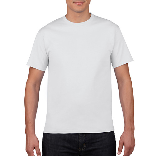 Men's T shirt non-printing Solid Colored Short Sleeve Daily Tops Cotton Basic Round Neck White Black Red
Men's T shirt non-printing Solid Colored Short Sleeve Daily Tops Cotton Basic Round Neck White Black Red