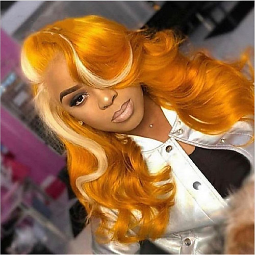 Synthetic Wig Body Wave Side Part Wig Long Gold Pink Synthetic Hair 65 inch Women's Party Highlighted / Balayage Hair Middle Part Blonde
Synthetic Wig Body Wave Side Part Wig Long Gold Pink Synthetic Hair 65 inch Women's Party Highlighted / Balayage Hair Middle Part Blonde