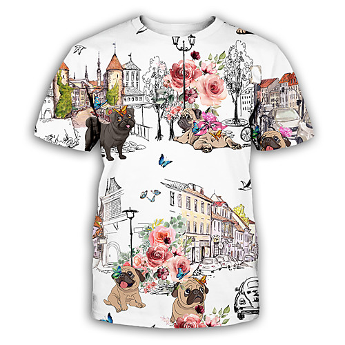 Men's T shirt 3D Print Graphic Print Short Sleeve Party Tops Exaggerated Rainbow
Men's T shirt 3D Print Graphic Print Short Sleeve Party Tops Exaggerated Rainbow
