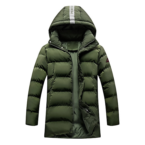 Men's Winter Coat Parka Going out Casual / Daily Color Block Polyester Long Sleeve Black / Light Gray / Army Green M / L / XL
Men's Winter Coat Parka Going out Casual / Daily Color Block Polyester Long Sleeve Black / Light Gray / Army Green M / L / XL