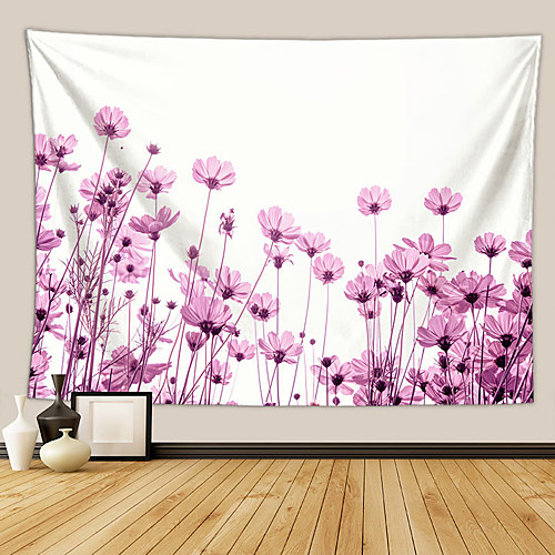 Wall Tapestry Art Decor Blanket Curtain Picnic Tablecloth Hanging Home Bedroom Living Room Dormitory Decoration Polyester Fiber Floral Pink
Wall Tapestry Art Decor Blanket Curtain Picnic Tablecloth Hanging Home Bedroom Living Room Dormitory Decoration Polyester Fiber Floral Pink